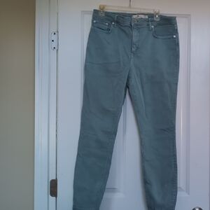 Vineyard Vines High Rise Skinny Jeans in Light Teal